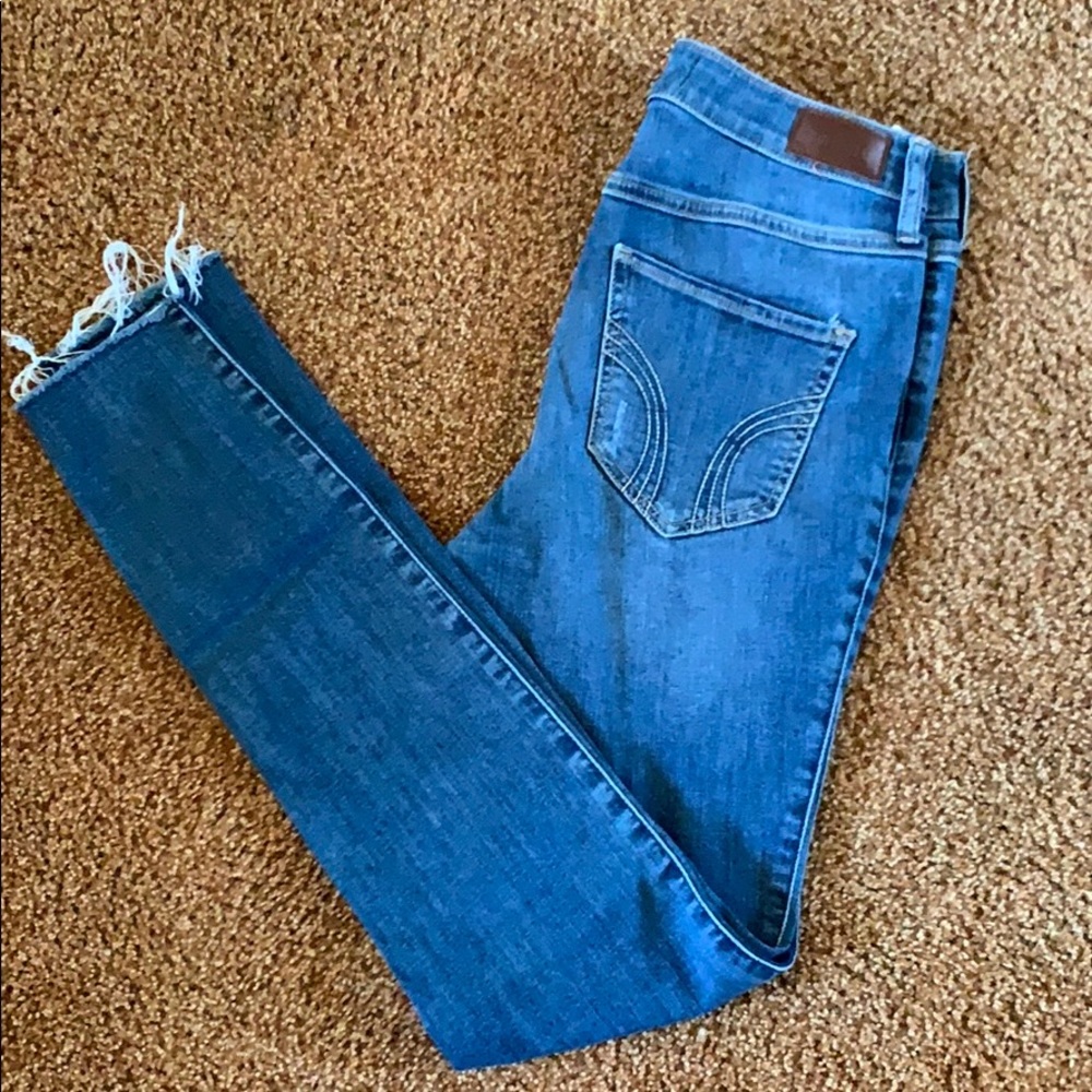 Hollister ripped jeans